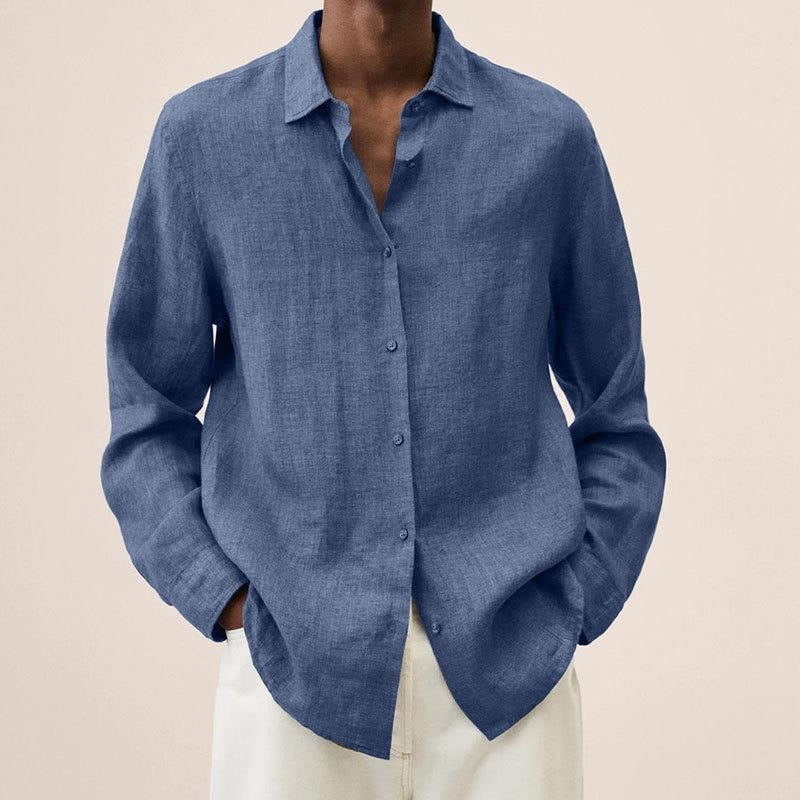 Men's Oversized Flannel Shirt | Relaxed Fit Button-Up