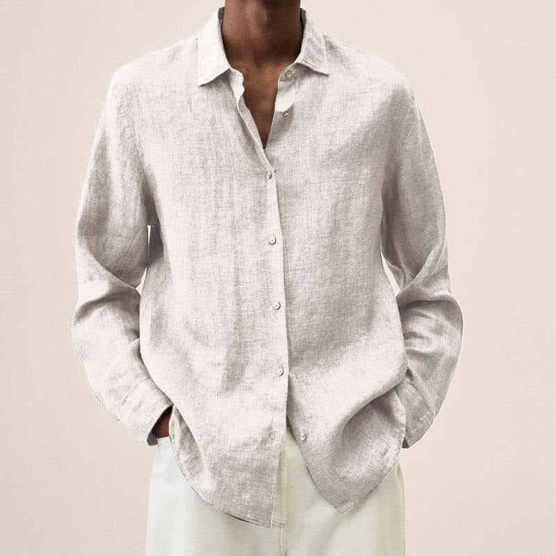 Men's Oversized Flannel Shirt | Relaxed Fit Button-Up