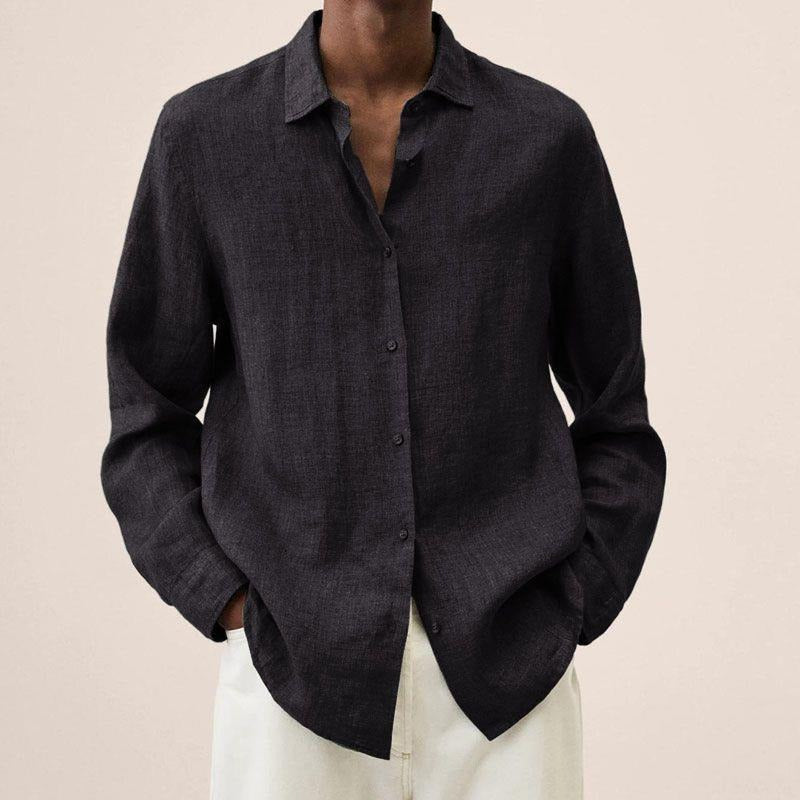 Men's Oversized Flannel Shirt | Relaxed Fit Button-Up