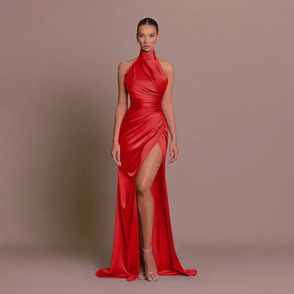 Avigail - Elegant Evening Dress with High Slit