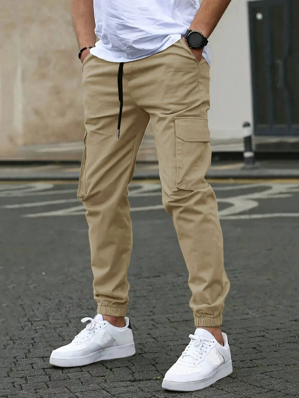 Men's Lightweight Cargo Joggers