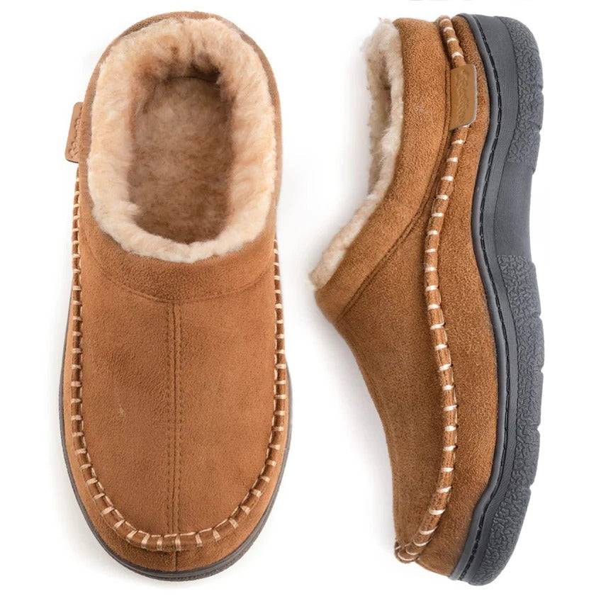 Men's Soft Indoor Slippers with Memory Foam