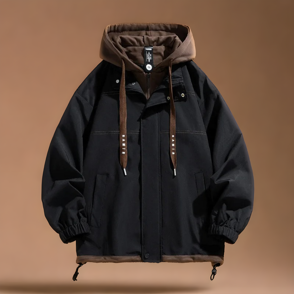 Men's Lightweight Hooded Jacket | Insulated Zip-Up Coat