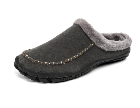 Elisaveta | Fur-Lined Suede Moccasin Slippers
