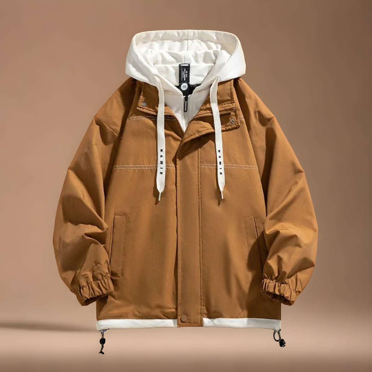 Men's Lightweight Hooded Jacket | Insulated Zip-Up Coat