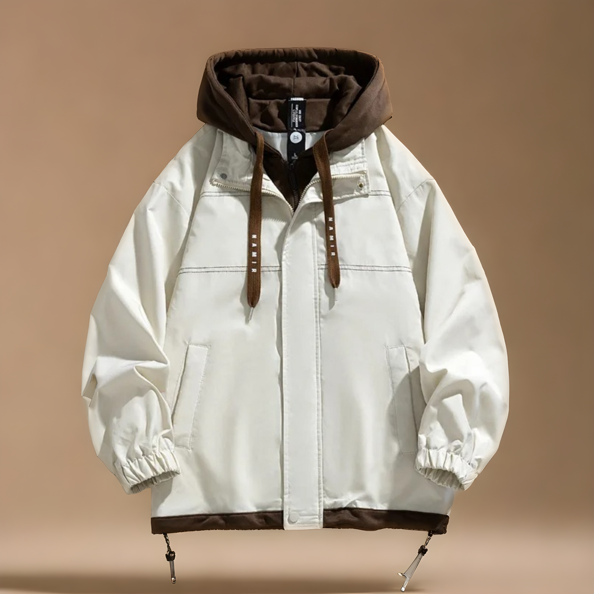 Men's Lightweight Hooded Jacket | Insulated Zip-Up Coat