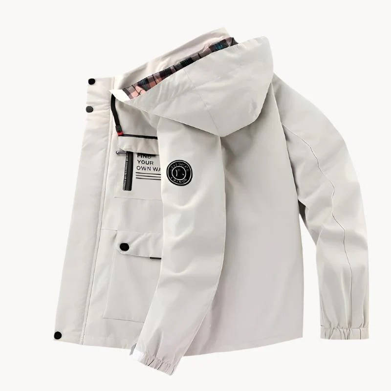 Men's Lightweight Hooded Winter Jacket