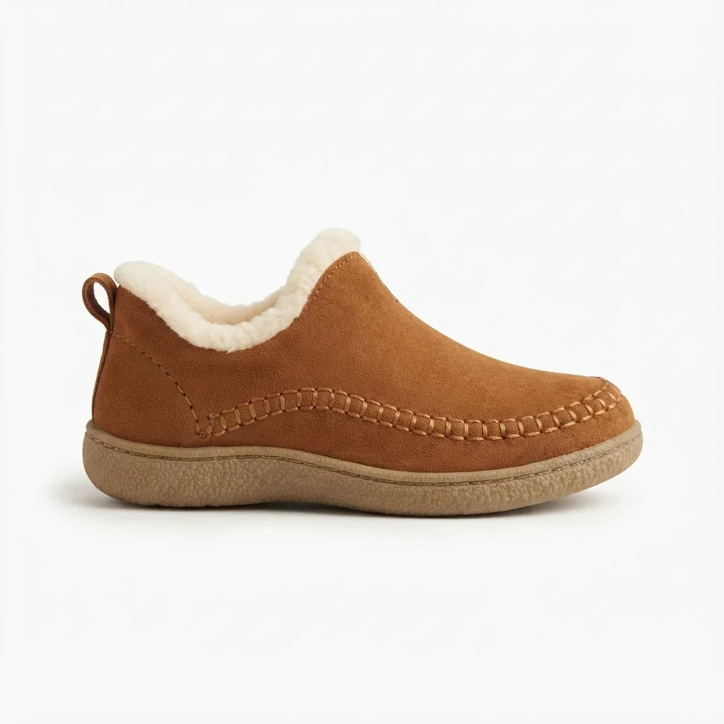 Nell | Fleece-Lined Ankle Boots Slip-On