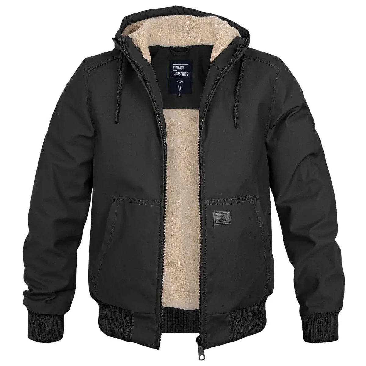 Men's Sherpa Lined Hooded Winter Parka