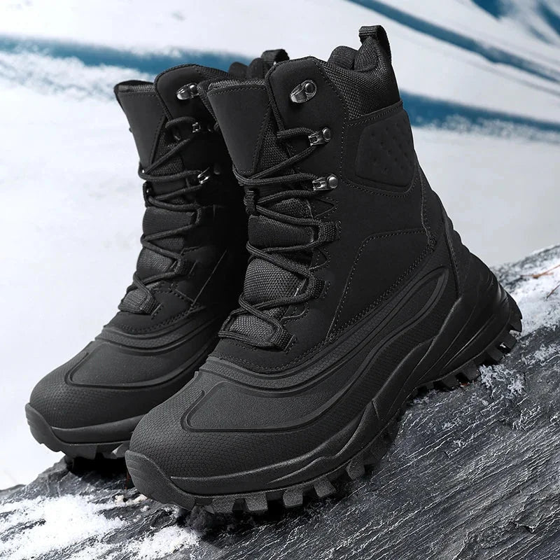 Men's Warm Lined Snow Boots