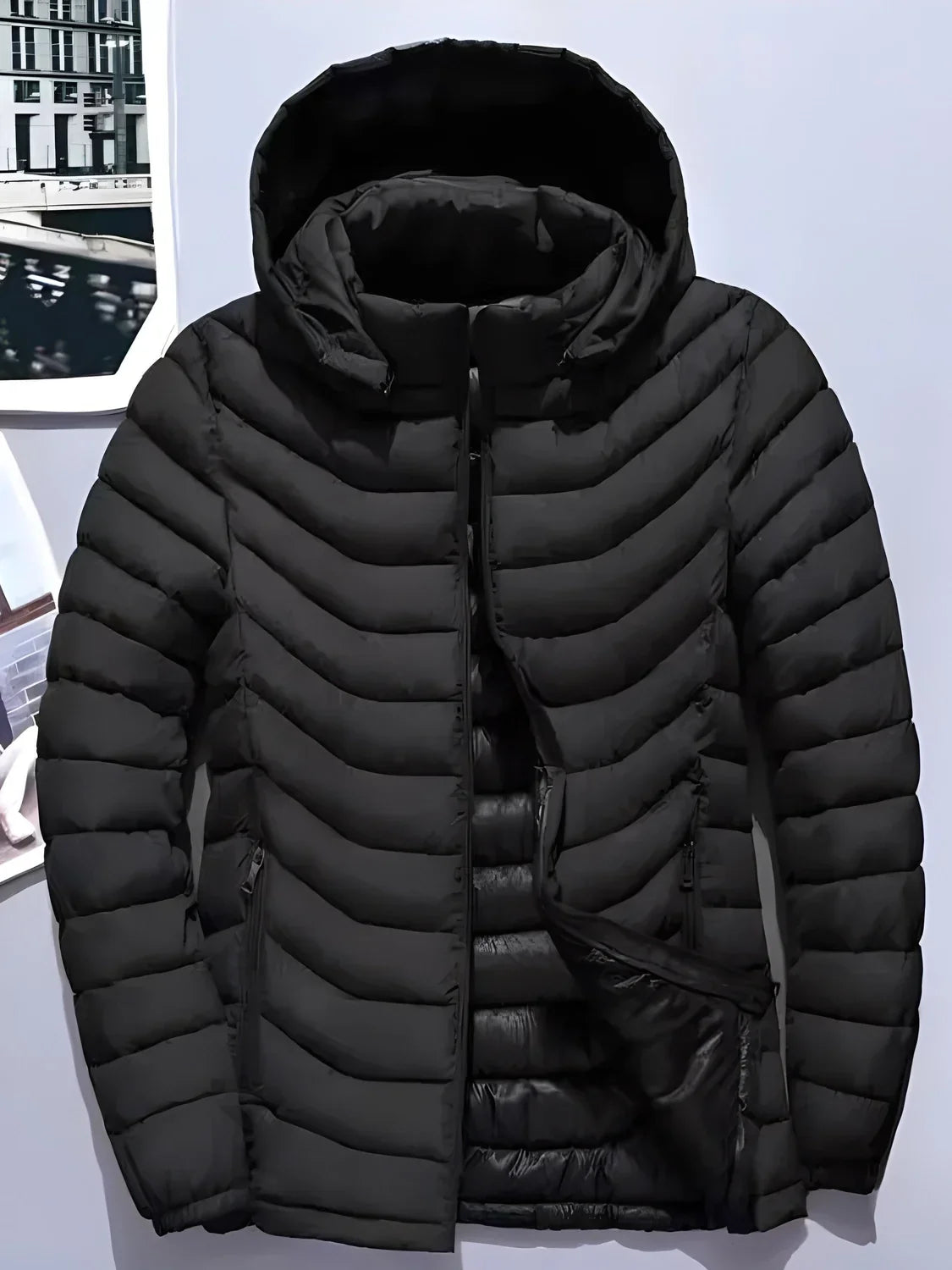 Men's Hooded Winter Puffer Jacket