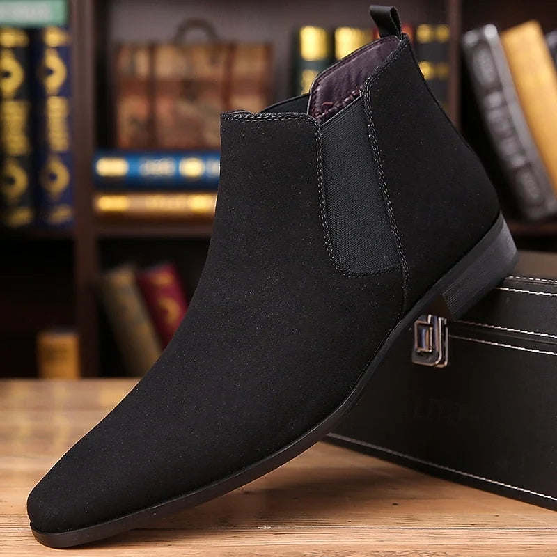 Men's Chelsea Boots – Red Brown Classic Ankle