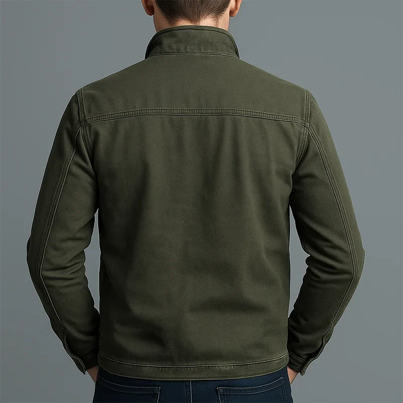 Men's Cotton Stand Collar Winter Jacket
