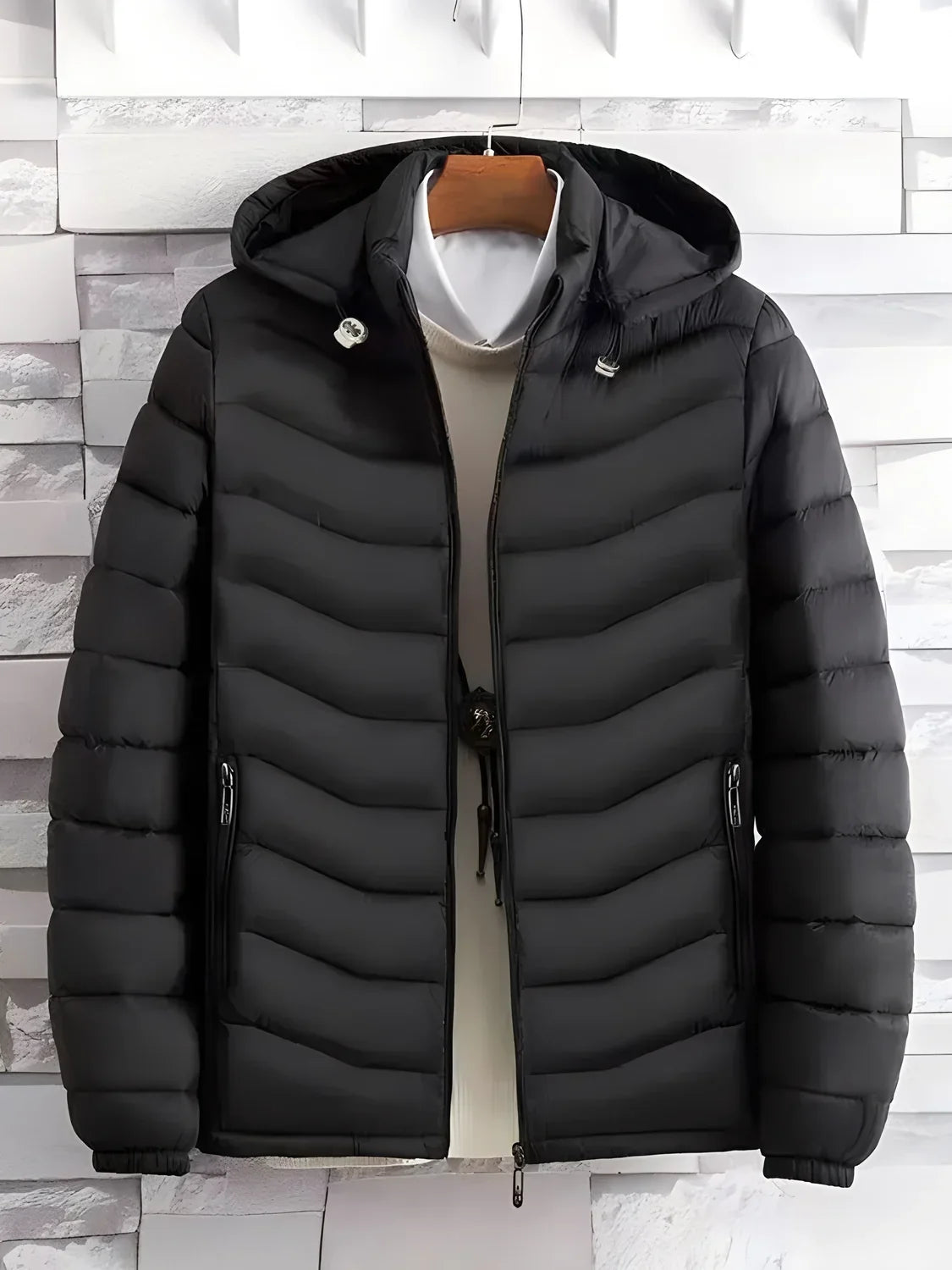 Men's Hooded Winter Puffer Jacket