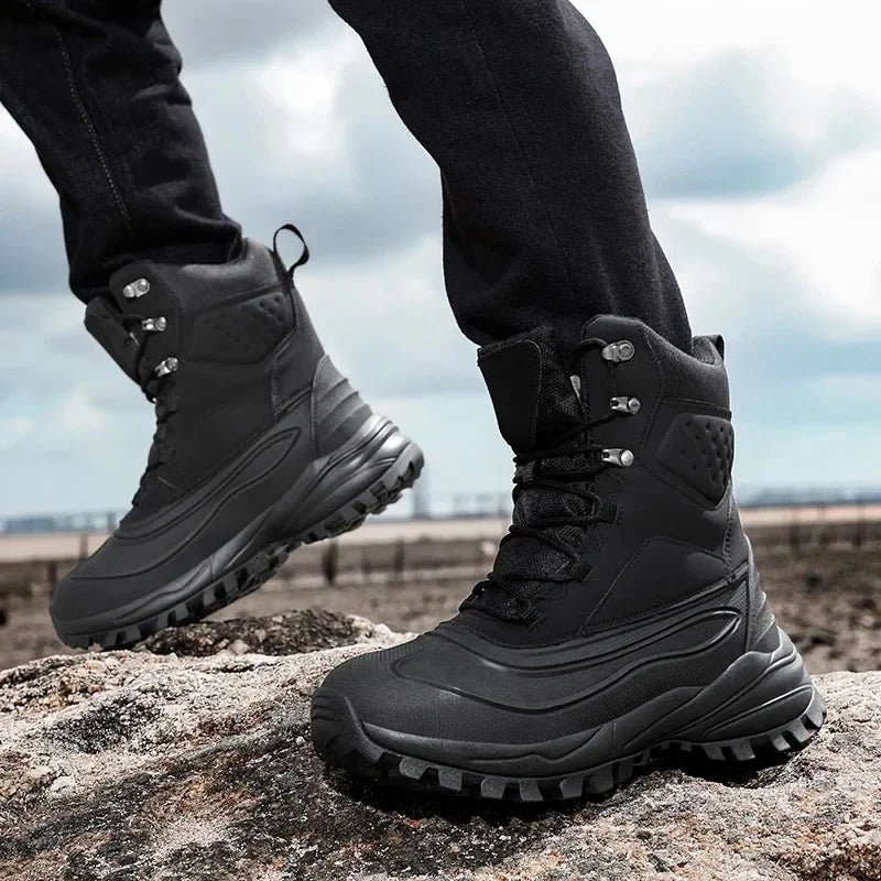 Men's Warm Lined Snow Boots