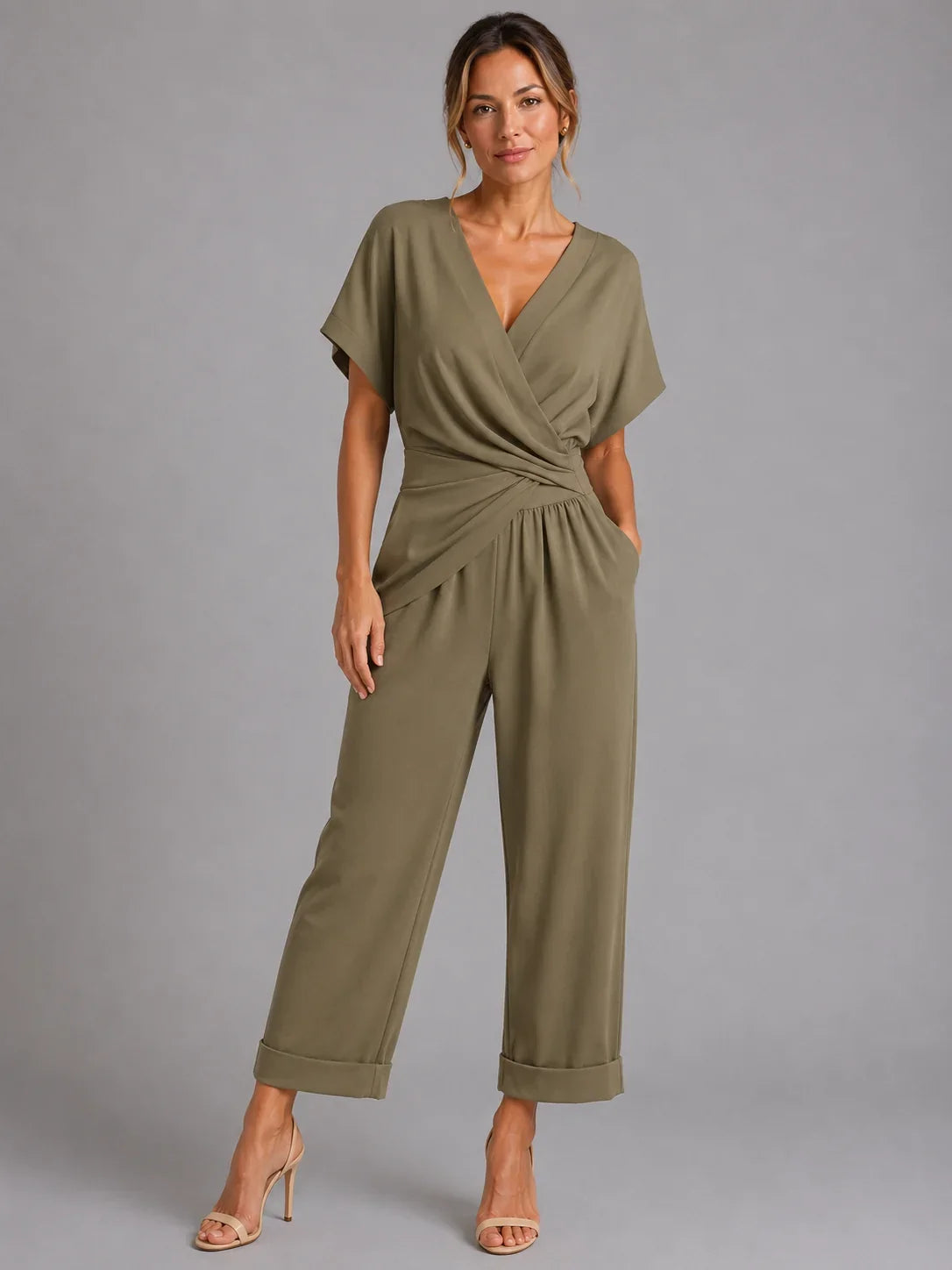 Mira | Wrap Front Co-Ord Pant Set