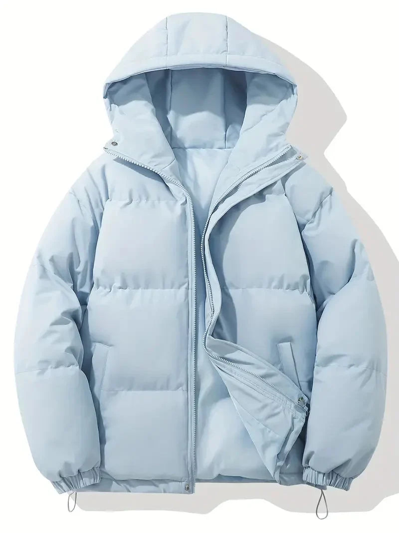 Men's Hooded Puffer Jacket Quilted