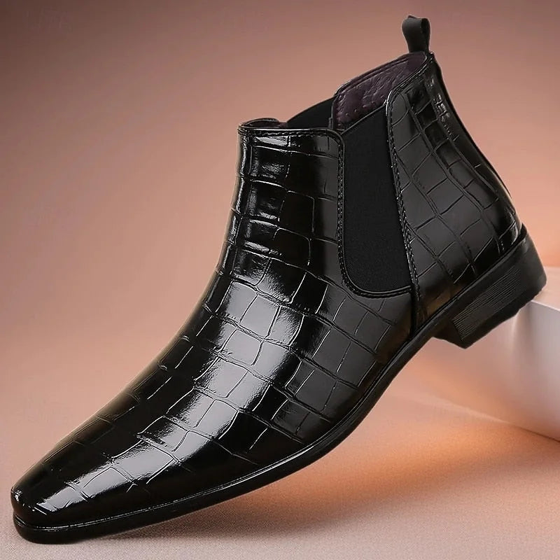 Men's Chelsea Boots – Light Brown Refined Ankle