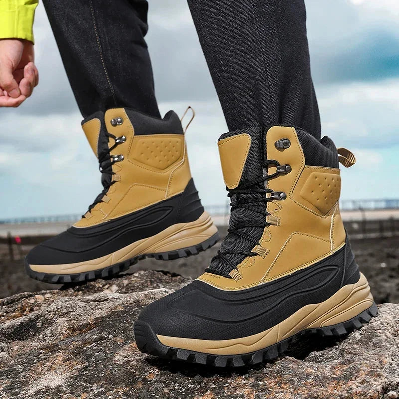 Men's Warm Lined Snow Boots