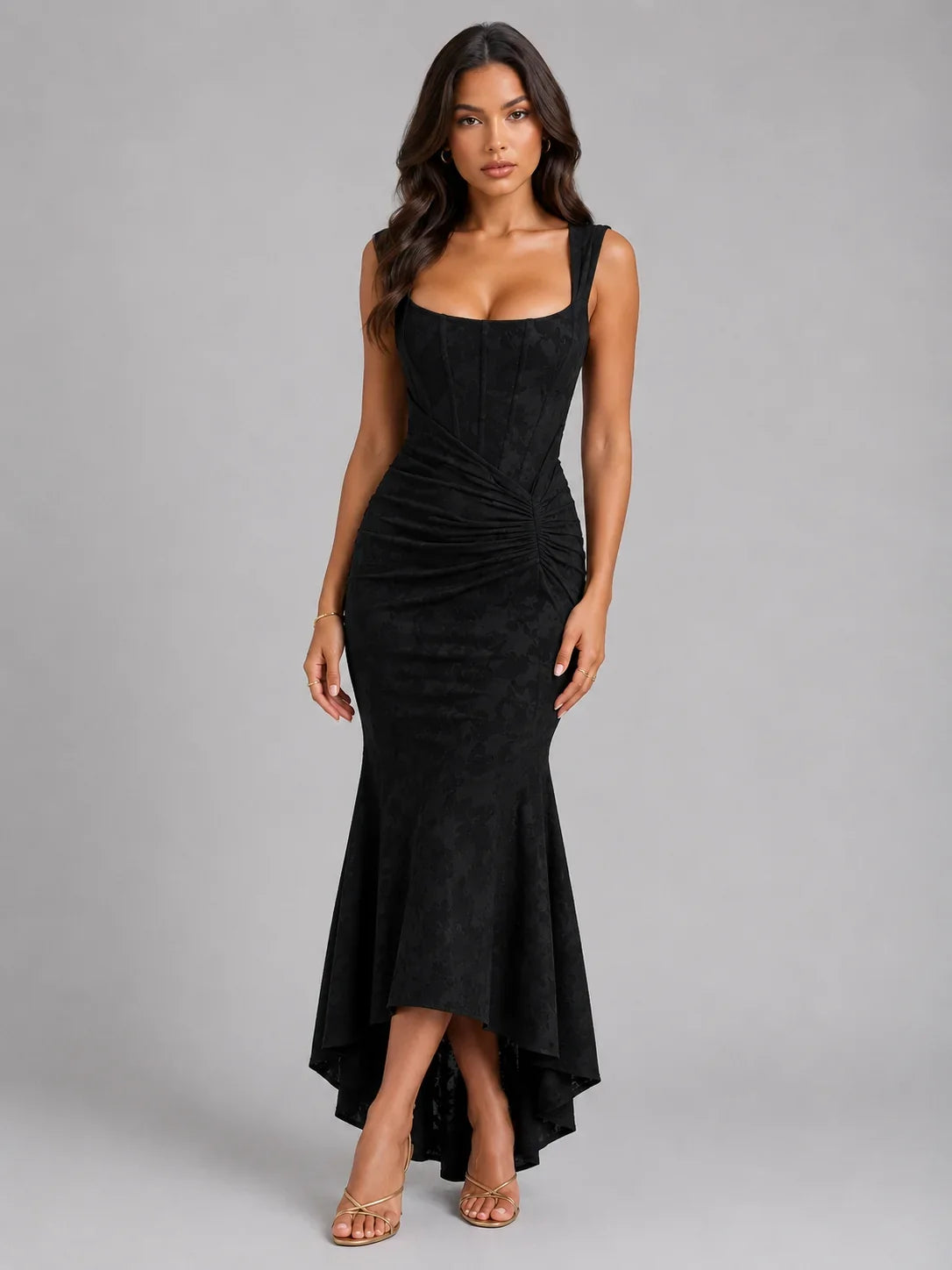 Isadora | Corset Mermaid Maxi Dress