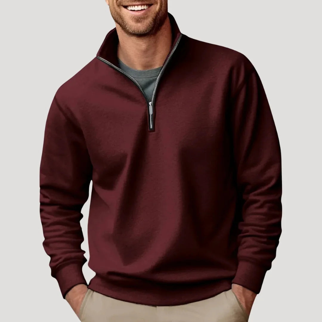 Men's Half Zip Sweatshirt
