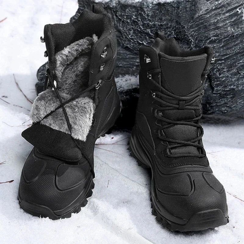 Men's Warm Lined Snow Boots