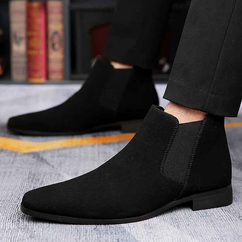 Men's Chelsea Boots – Red Brown Classic Ankle