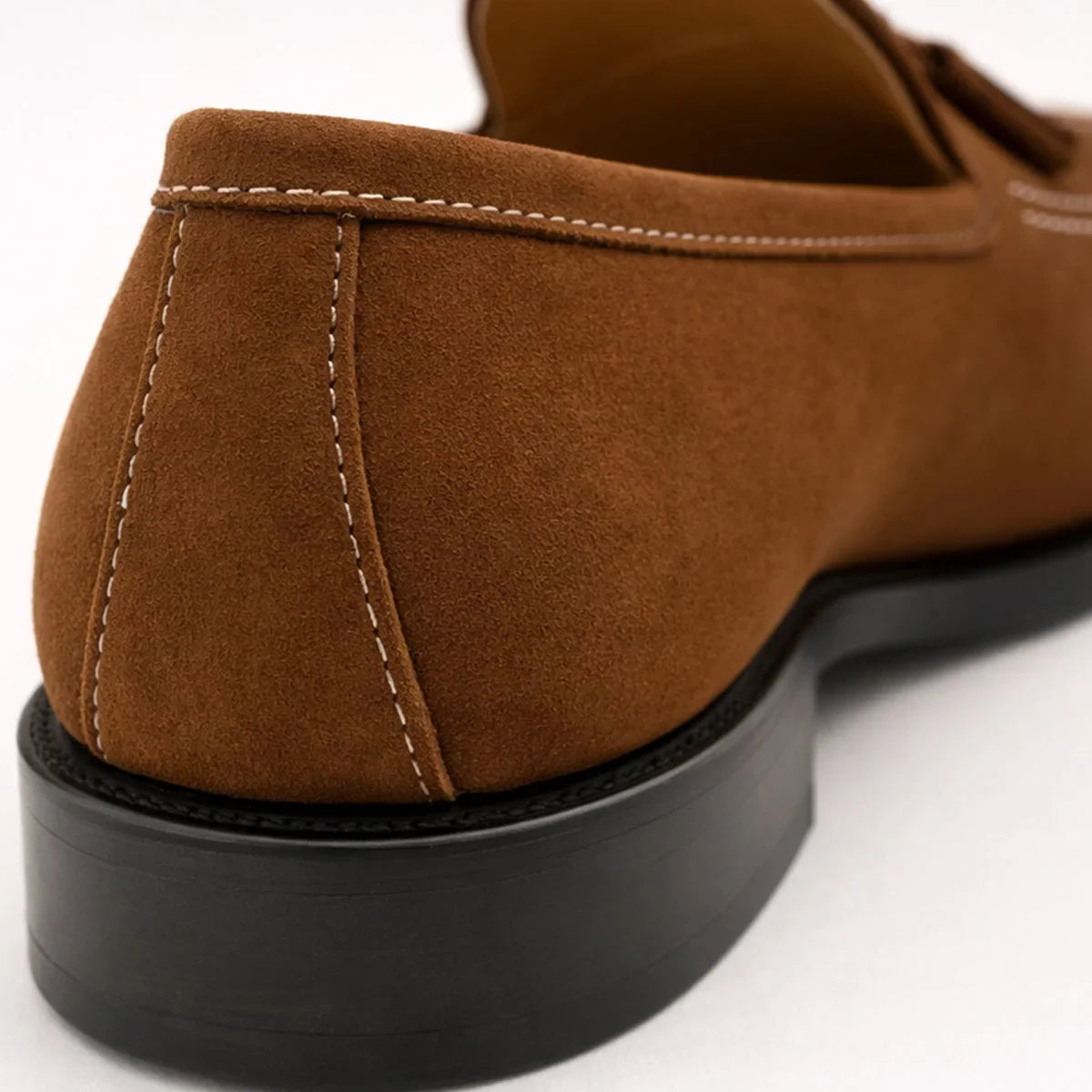 Men's Loafers Suede Tassel Slip-On