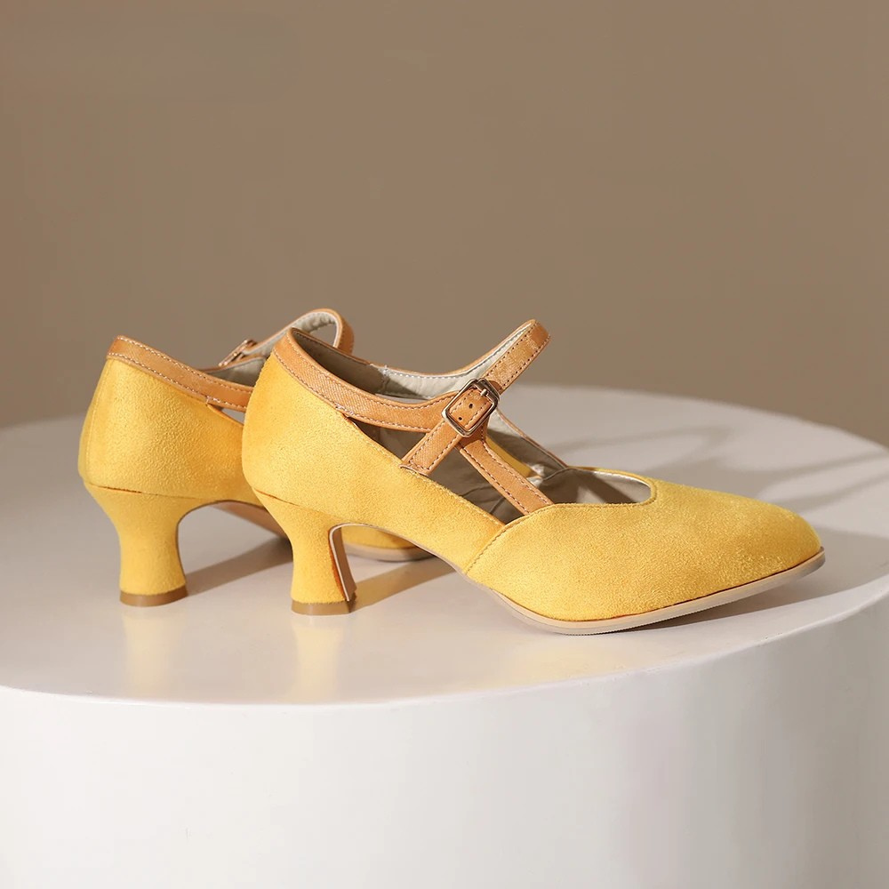 Eleanor Suede Heels
