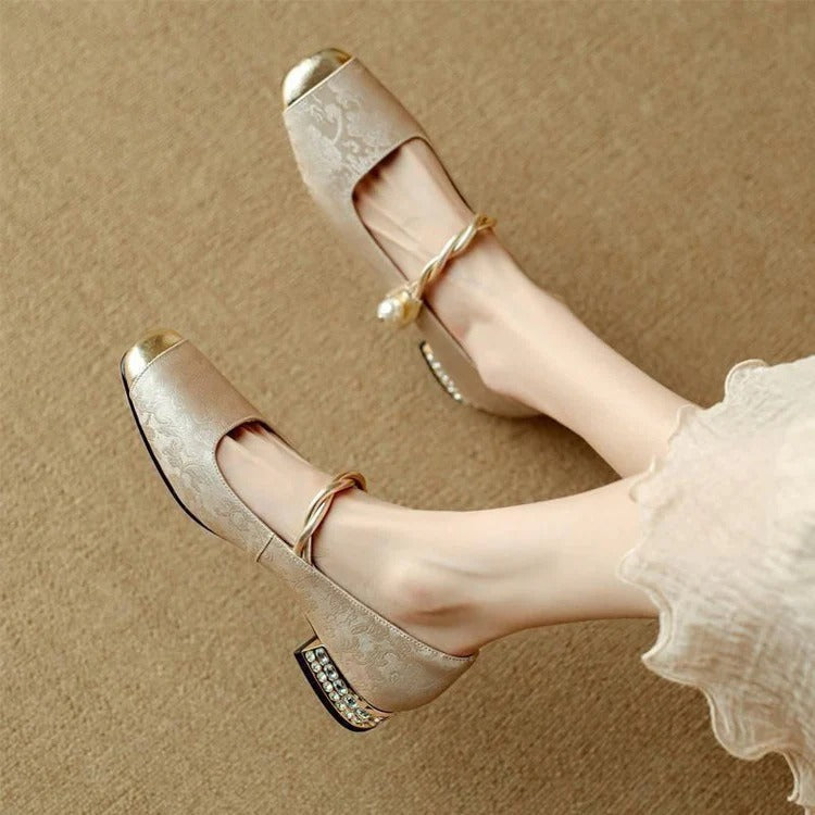 Lucia - Orthopedic Shoes ⏐ Premium Edition Mary Jane Low Heel