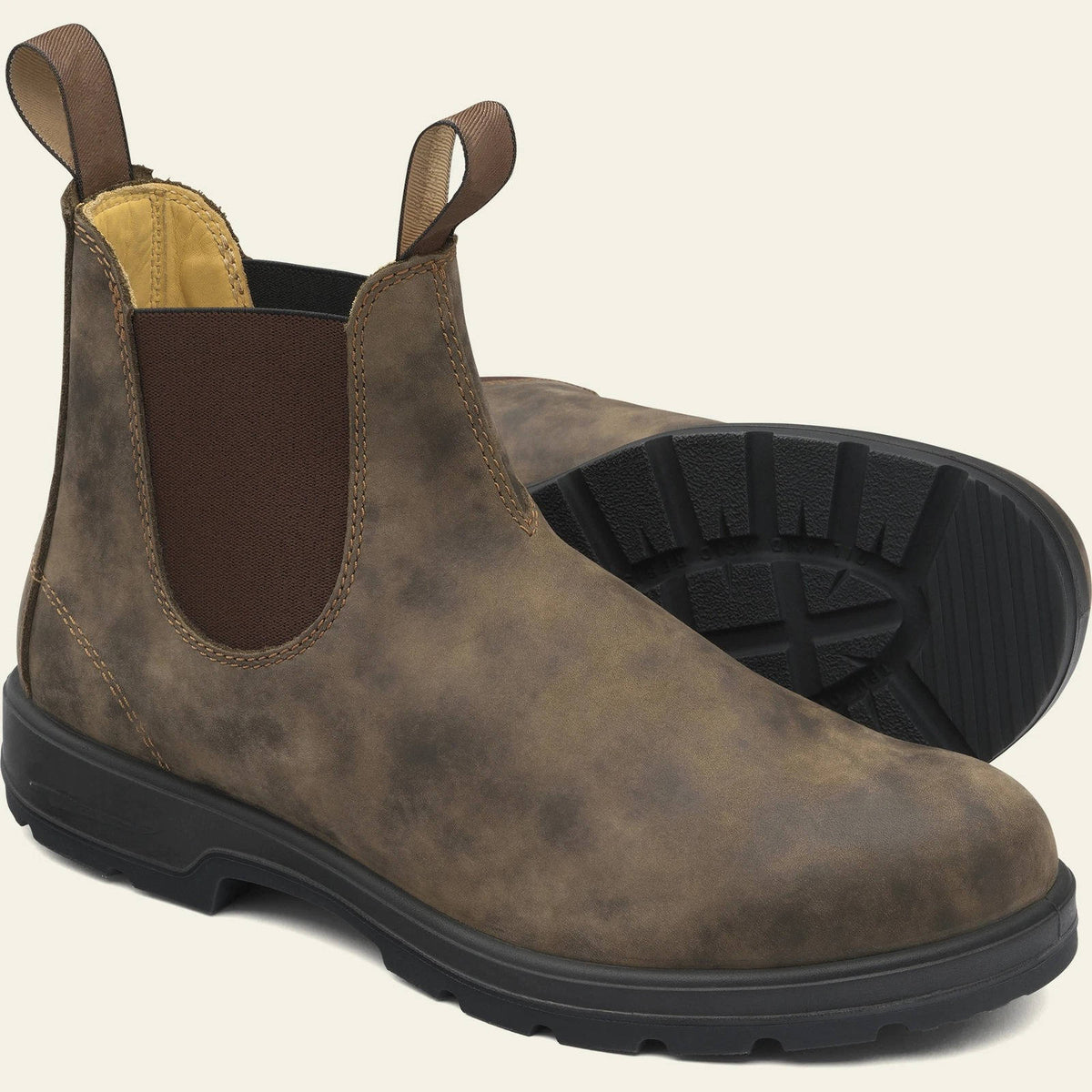Men's Slip-On Chelsea Boots | Ankle High with Rugged Sole