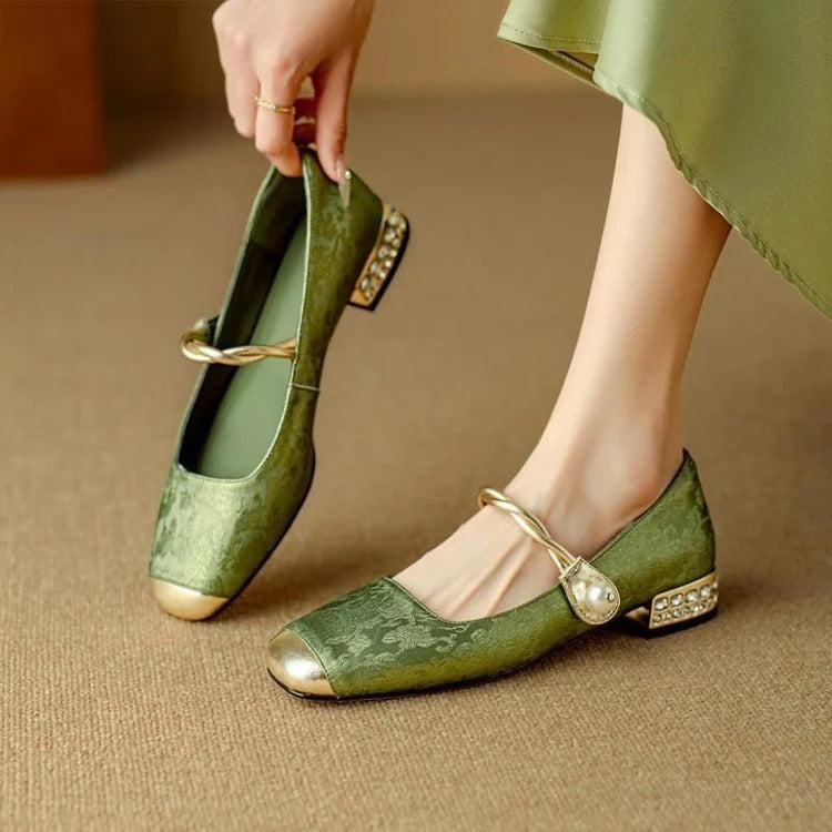 Lucia - Orthopedic Shoes ⏐ Premium Edition Mary Jane Low Heel