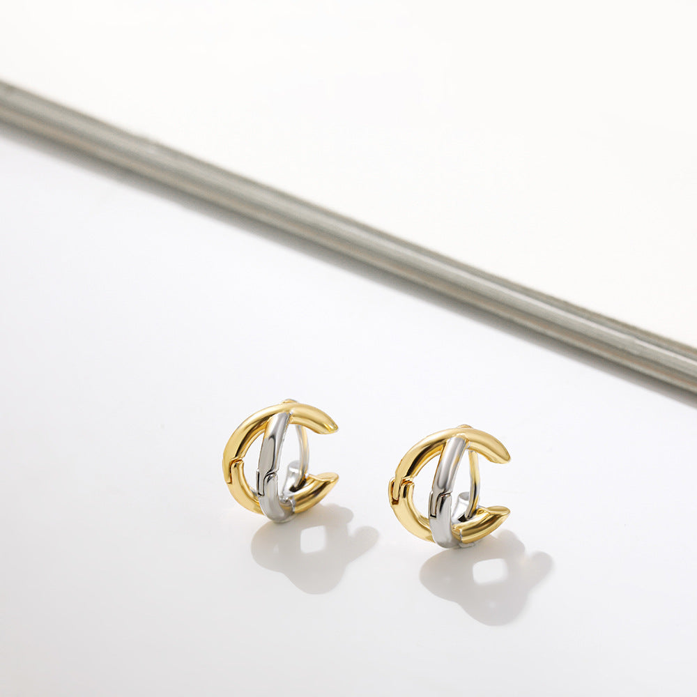 Nikka – Elegant Intertwined Hoops