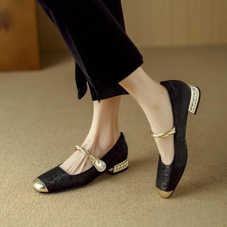 Lucia - Orthopedic Shoes ⏐ Premium Edition Mary Jane Low Heel