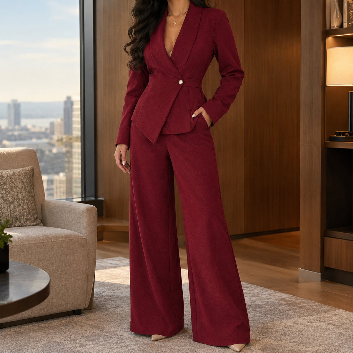 Oriana-Claire Tailored Set