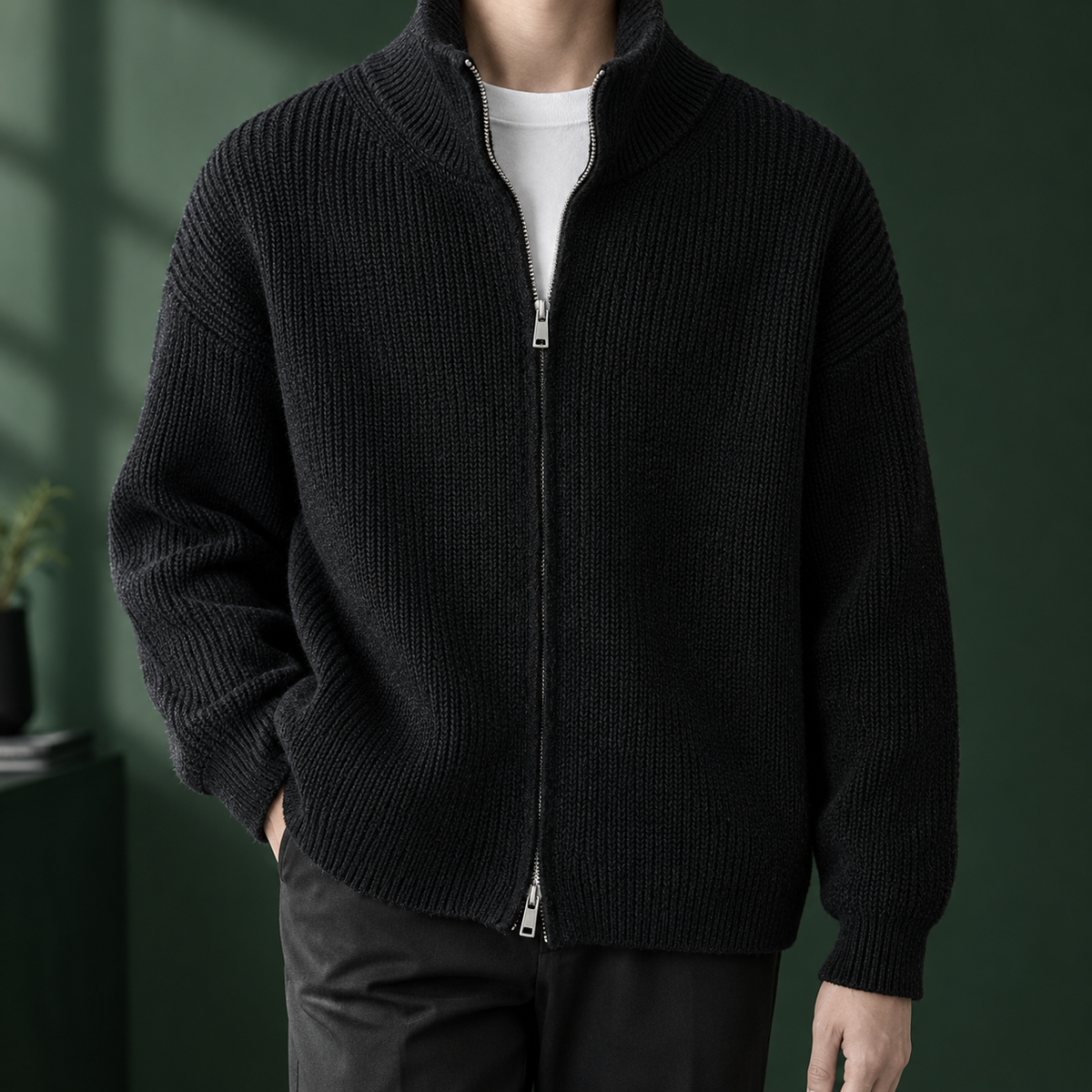 Emeric Ribbed Jacket