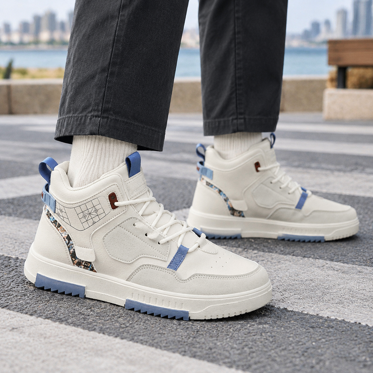 Sanguineti Lace-Up Sneakers