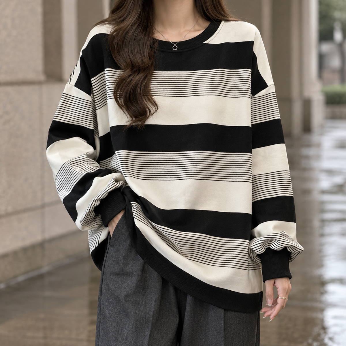 Annika-Pearl Relaxed Sweater
