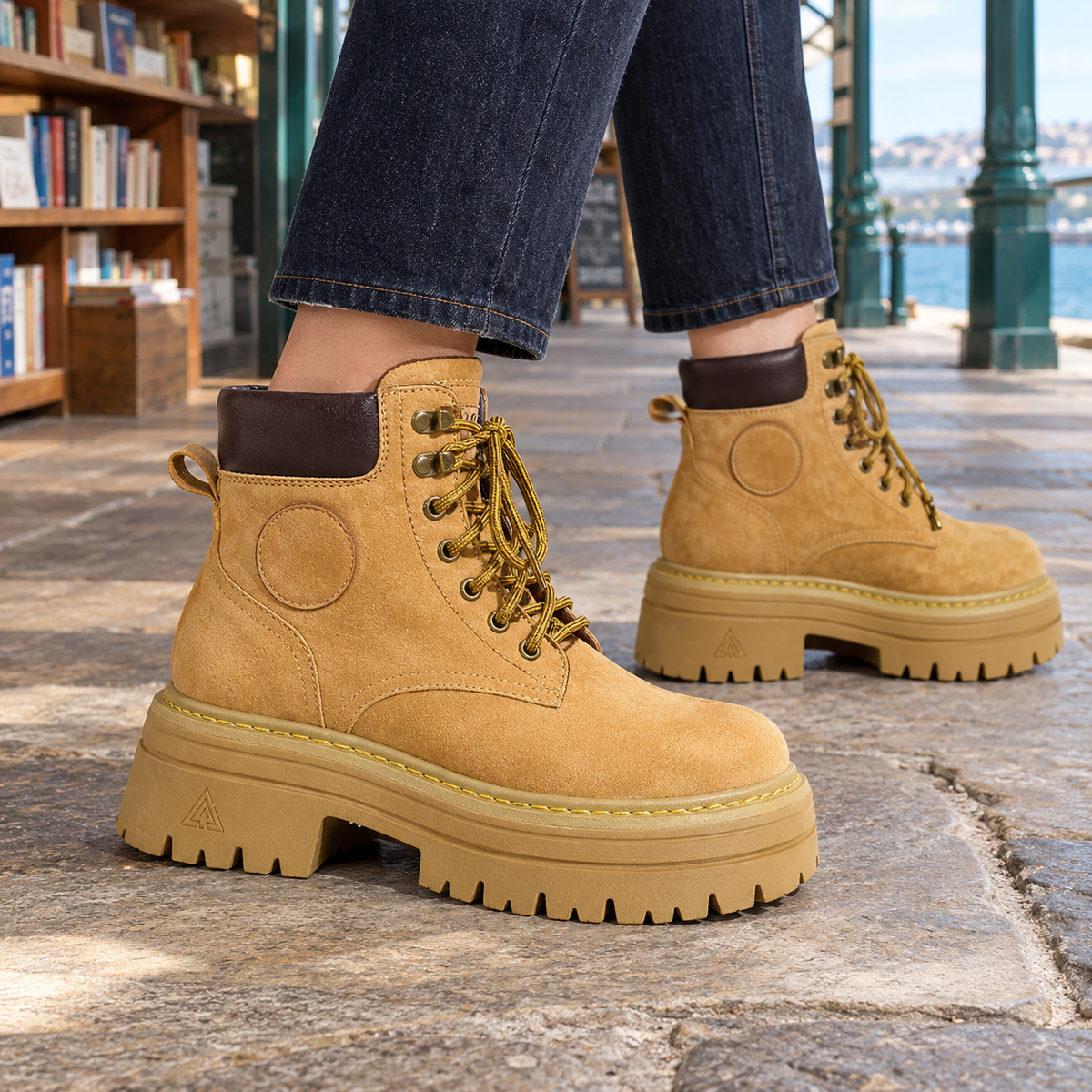 Gonzaga Platform Boots