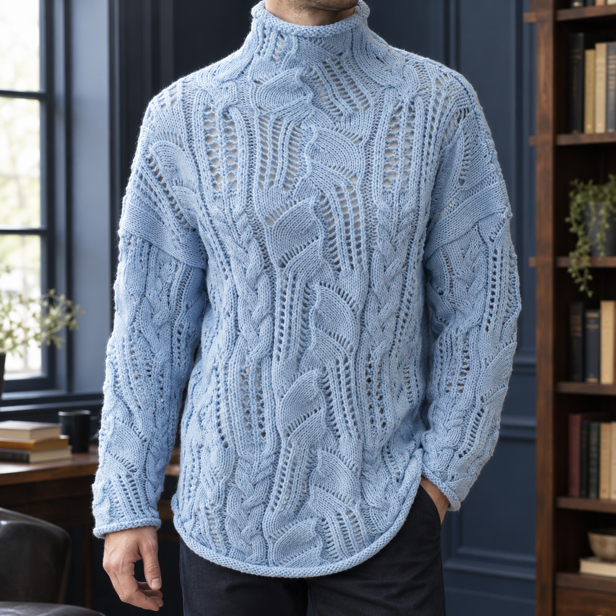 Wendell-James Openwork Sweater