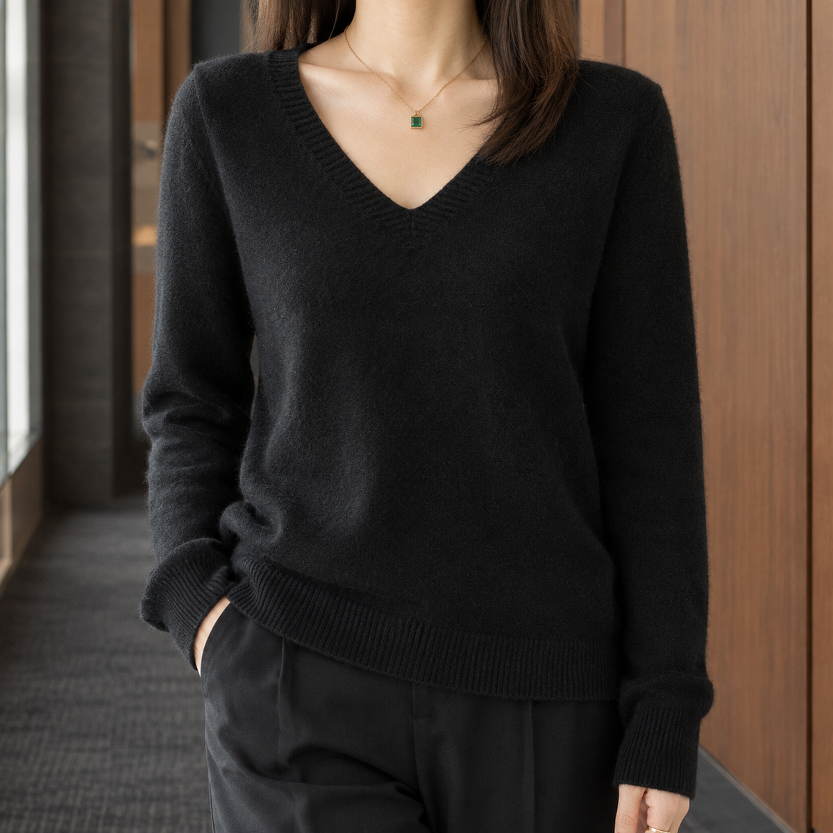 Melanie V-Neck Sweater