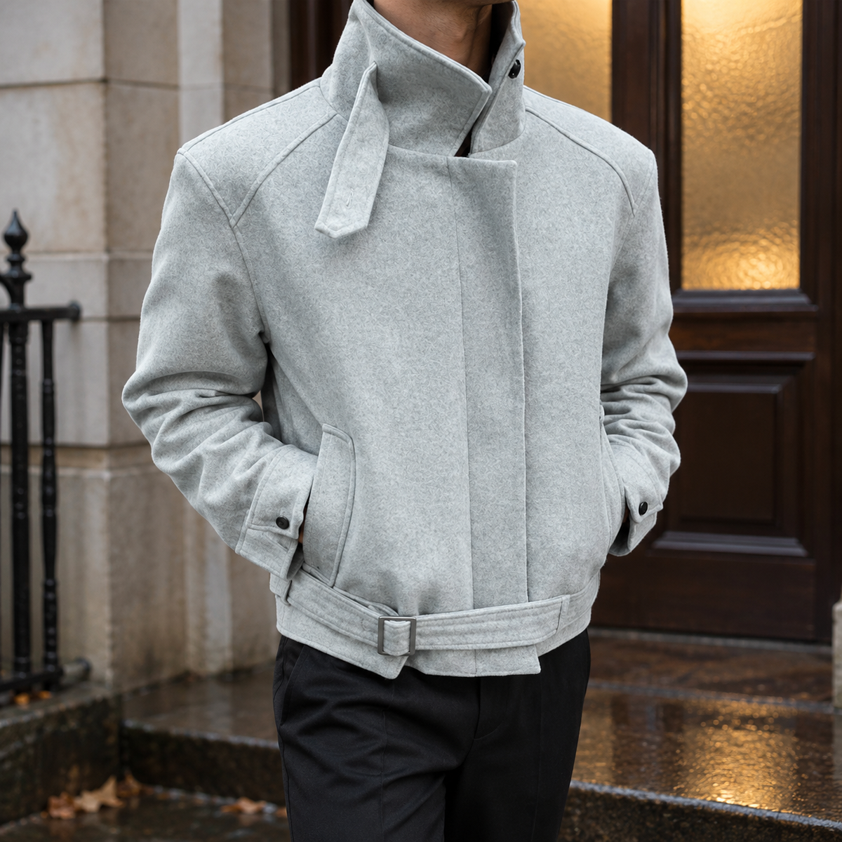 Jocelyn Belted Jacket