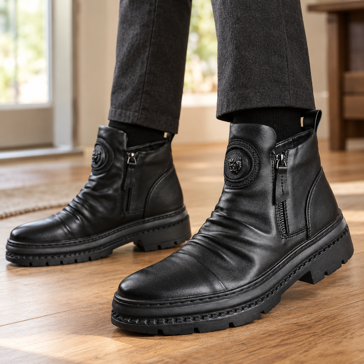 Ostuni Zip Ankle Boots