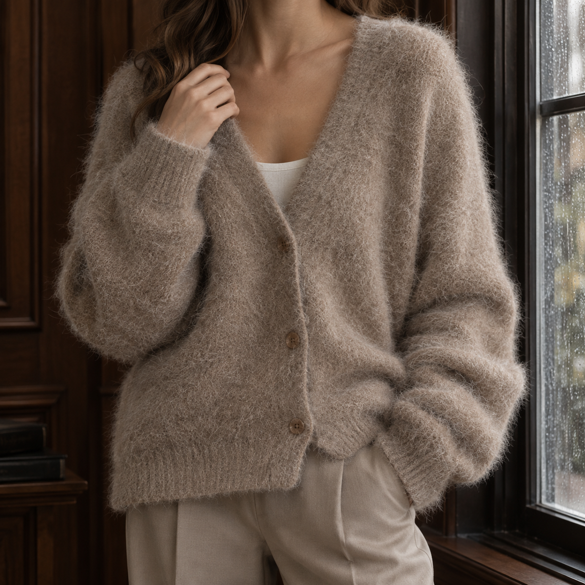 Eliza V Neck Cardigan