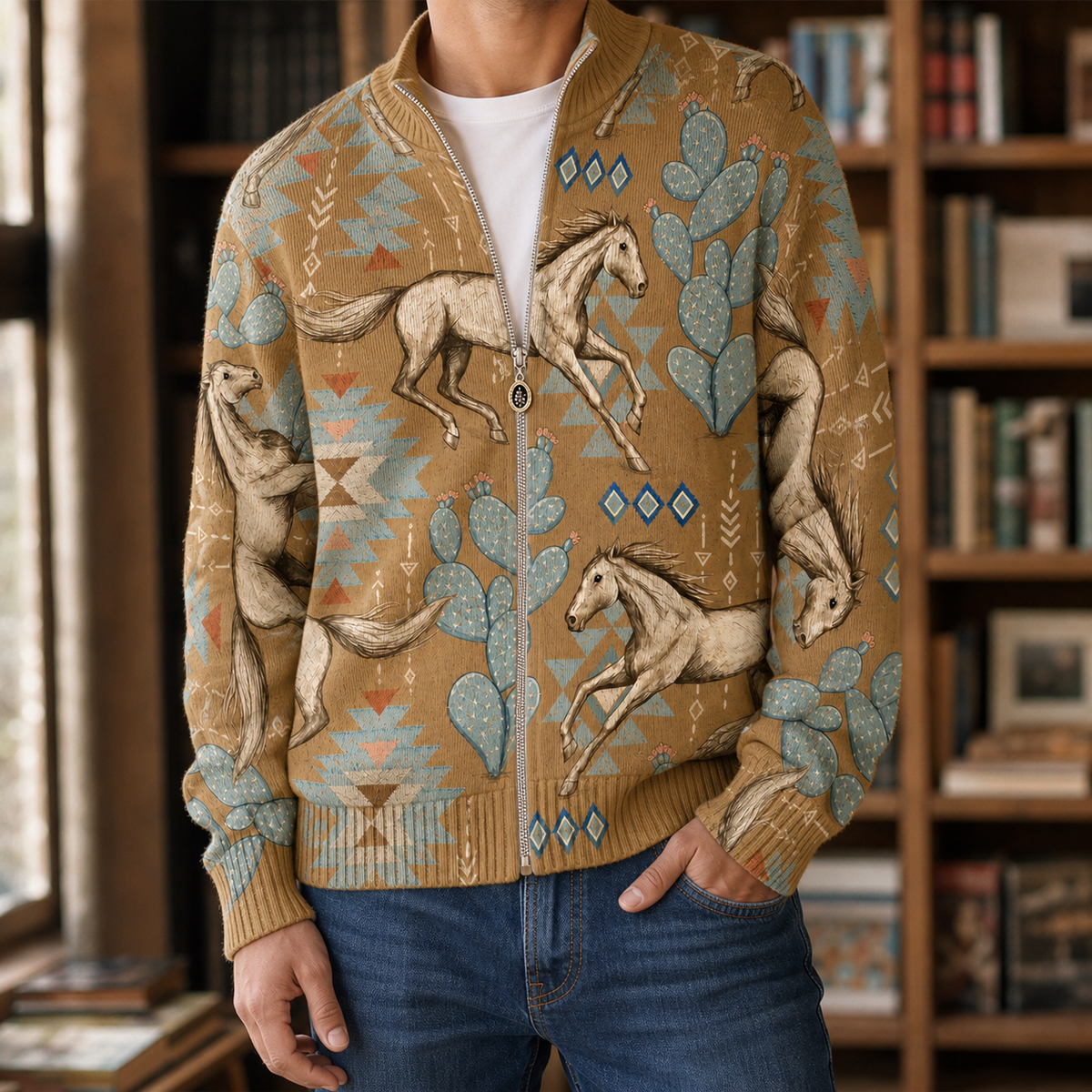 Byron Zip Sweater