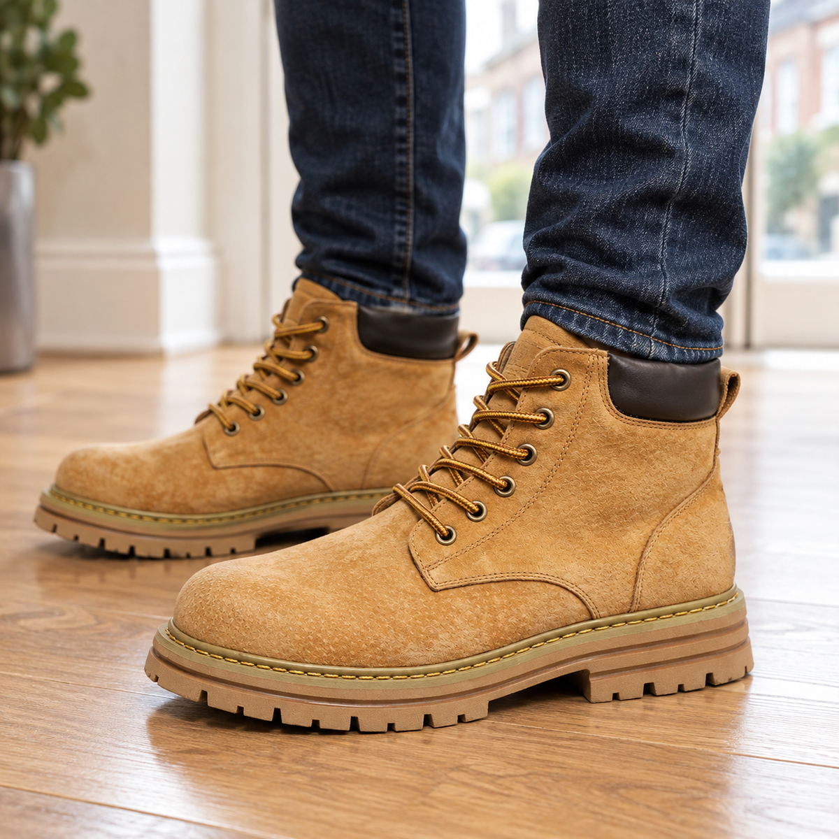 Colonna Lace-Up Boots
