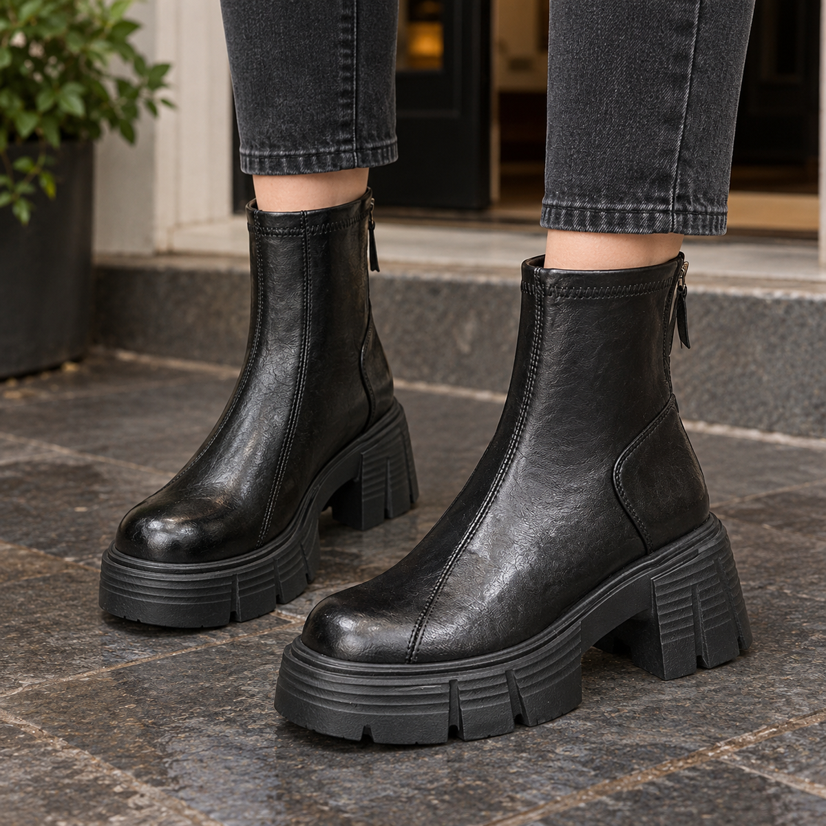 Sabatini Platform Boots