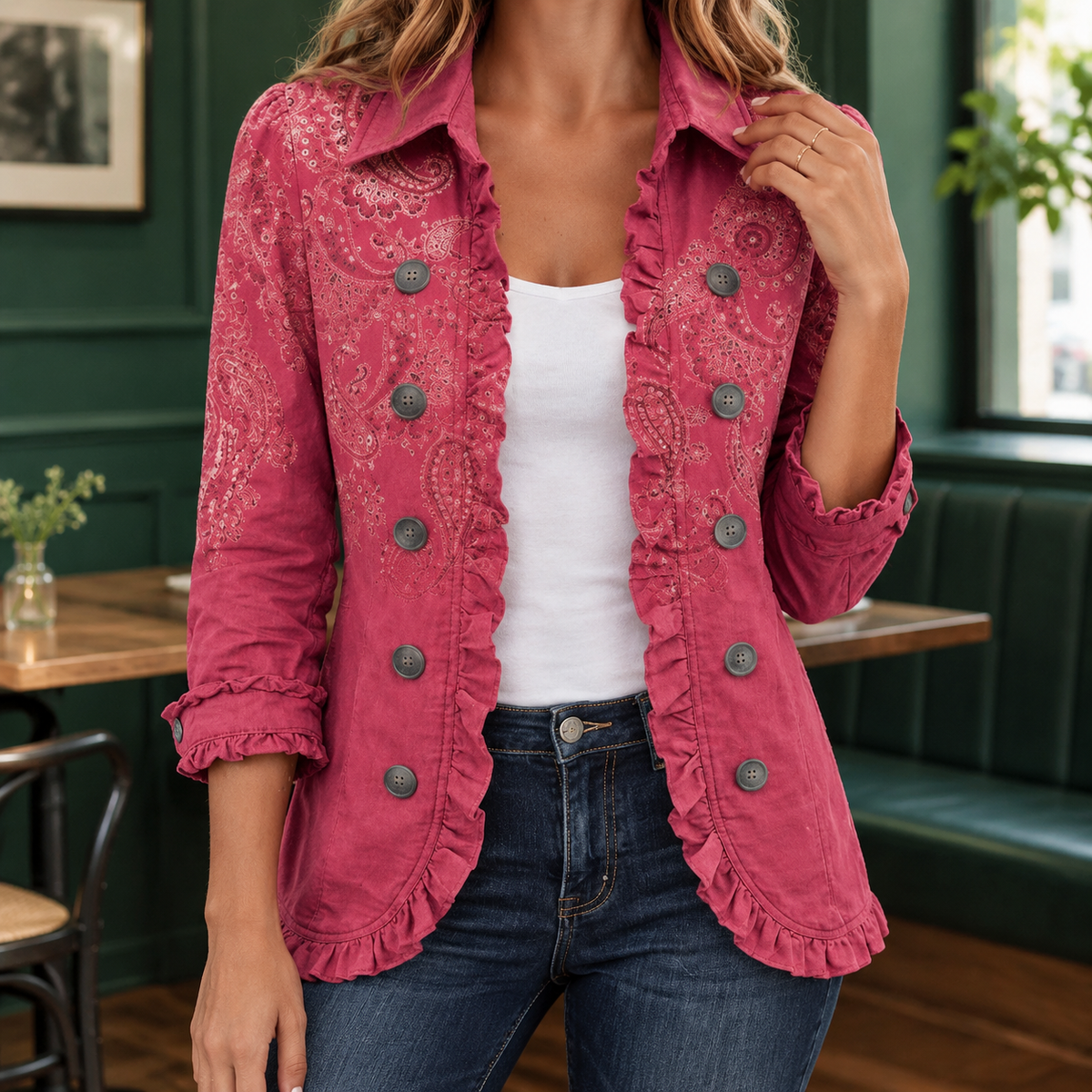 Adeline-Mae Paisley Jacket