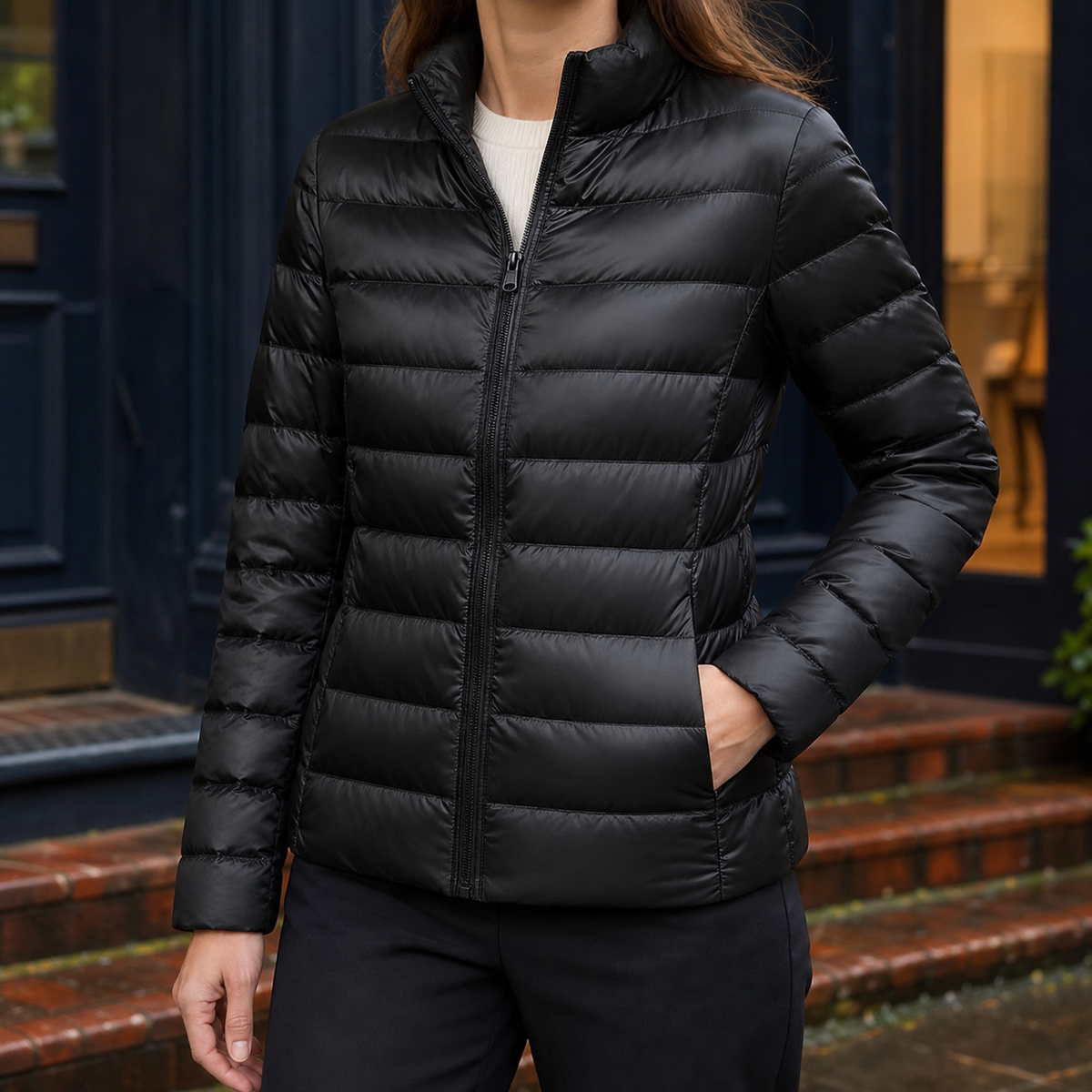 Xenia-Louise Stand Collar Jacket