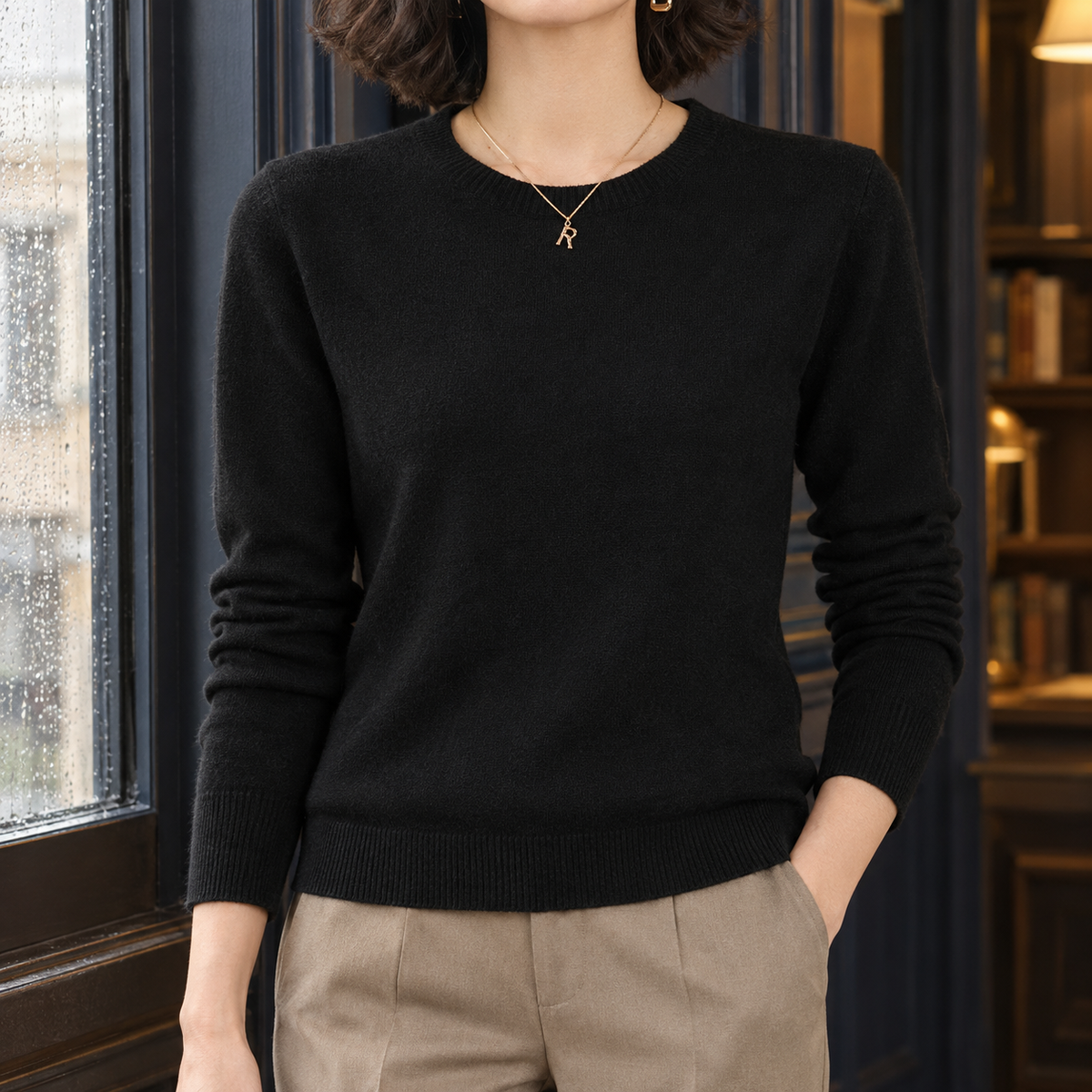Alvina-Rae Crew Neck Sweater
